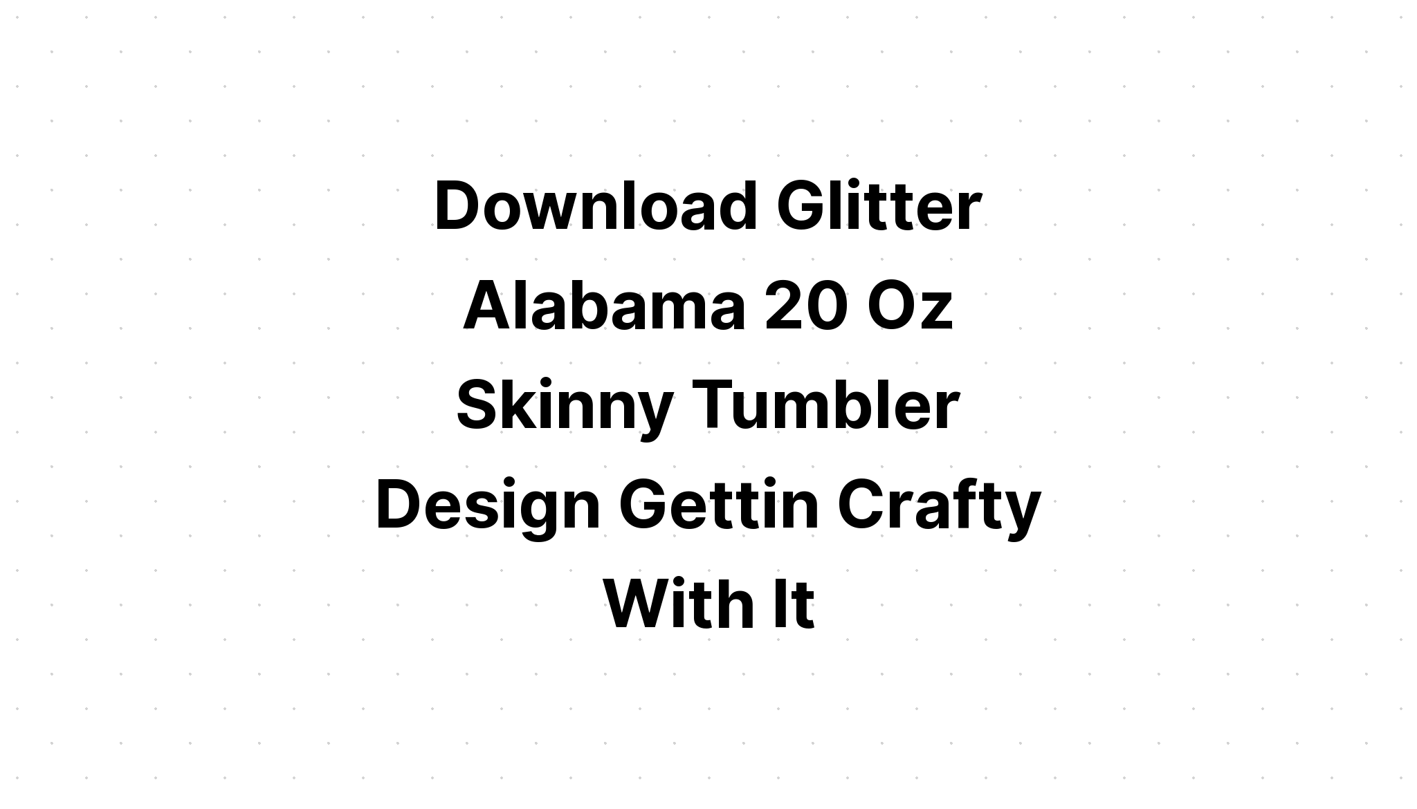 Download Pink Glitter 20Oz Skinny Tumbler Design SVG File